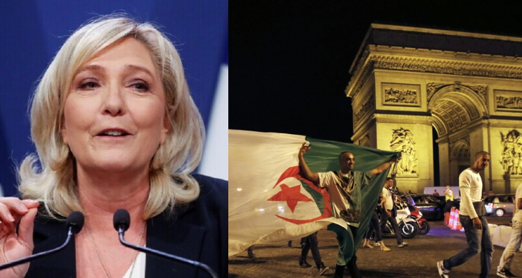 لوبان تطالب بإلغاء منح الجنسية التلقائي للجزائريين