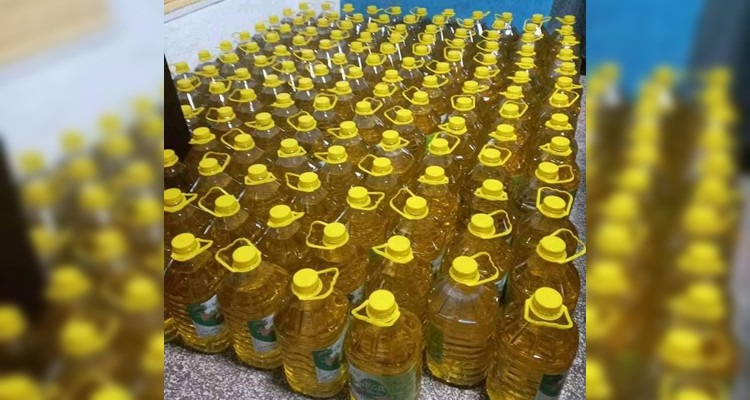 نابل: حجز 700 لتر من الزيت النباتي