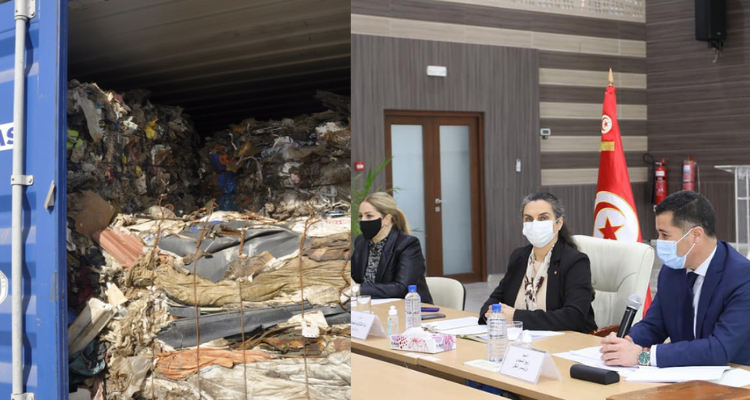 إرجاع حاويات النفايات الإيطالية محور جلسة عمل بوزارة النقل