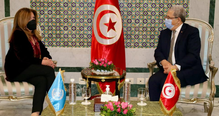 الجرندي يستقبل  المستشارة الخاصة للأمين العام للأمم المتحدة بشأن ليبيا