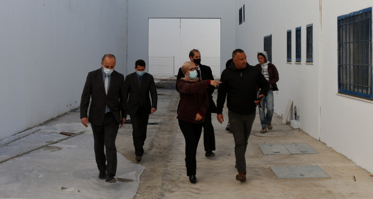 وزيرة العدل تشدد على ضرورة الاسراع باستكمال اشغال السجن الجديد ببلّي