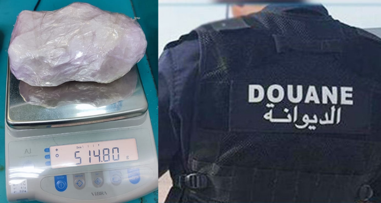نصف كيلوغرام كوكايين  في الملابس الداخلية لمسافر بمطار قرطاج
