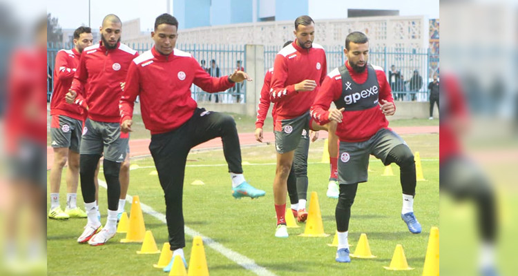 26 لاعبا في الحصة التدريبية قبل الاخيرة للمنتخب الوطني