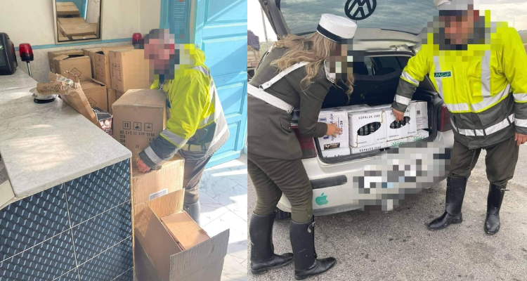 مساكن: حجز طواقم أكل وعطورات مجهولة المصدر
