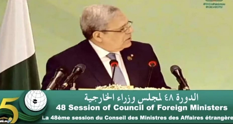 الجرندي يدعو منظمة التعاون الاسلامي الى ضرورة مواجهة مشتركة للتحديات