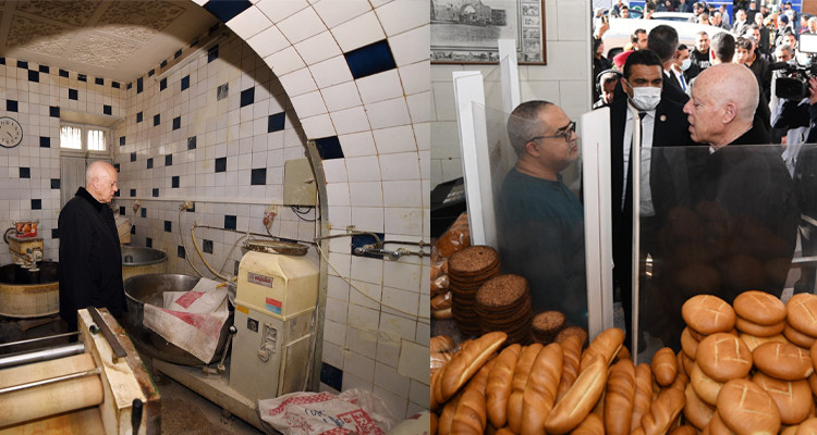 العاصمة: رئيس الدولة في زيارة تفقدية لإحدى المخابز