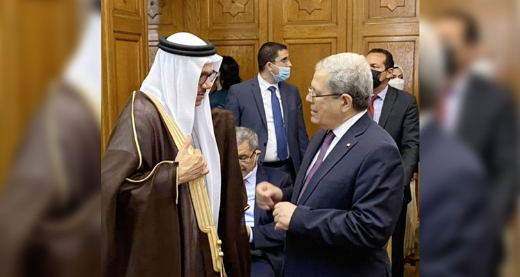 الجرندي في لقائه بنظيره البحريني: الوضع الراهن يتطلب توحيد جهود الدول العربية