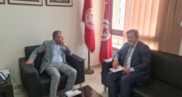 في لقائه بالطبوبي: سفير بلجيكيا يؤكد على أهمية دعم تونس