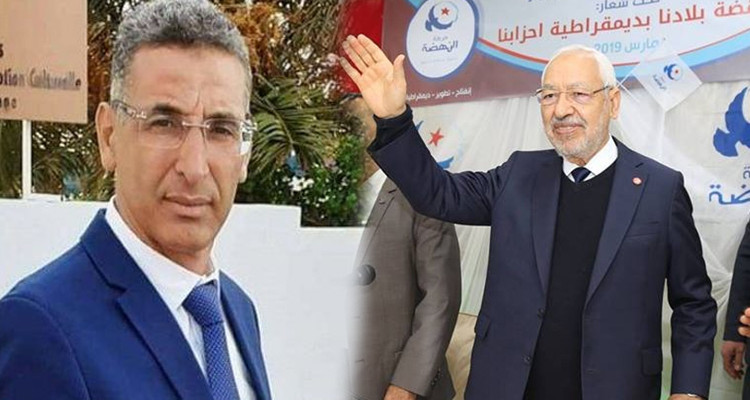 راشد الغنوشي يتمنى السلامة والشفاء لزوجة وزير الداخلية