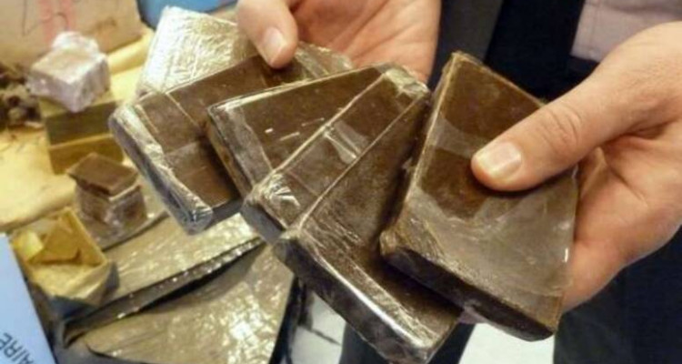 توزر: حجز 44 صفيحة من "الزطلة"على مقربة من الشريط الحدودي بحزوة