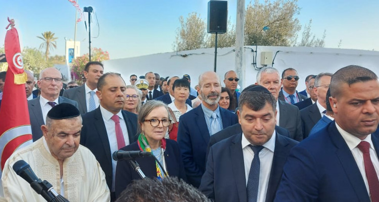 نجلاء بودن:  زيارة الغريبة تشهد أن جربة جزيرة التعايش بإمتياز