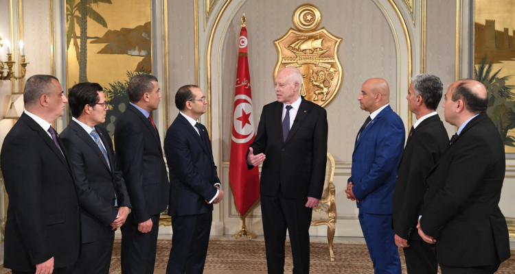 فاروق بوعسكر وأعضاء هيئة الانتخابات الجدد يؤدون اليمين (صور)