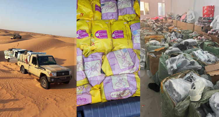 الحرس الديواني يحجز كميات من السجائر والملابس المهربة بقيمة 210 آلاف دينار
