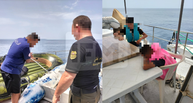 سوسة ونابل: إحباط عمليتي حرقة وضبط 11 مجتازا من بينهم طفلين من فاقدي البصر