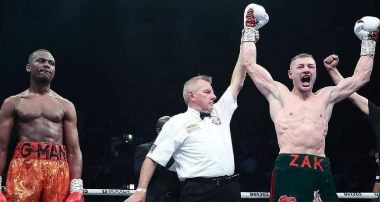 الملاكم التونسي الانقليزي زاك شلي يفوز ببطولة إنقلترا للملاكمة