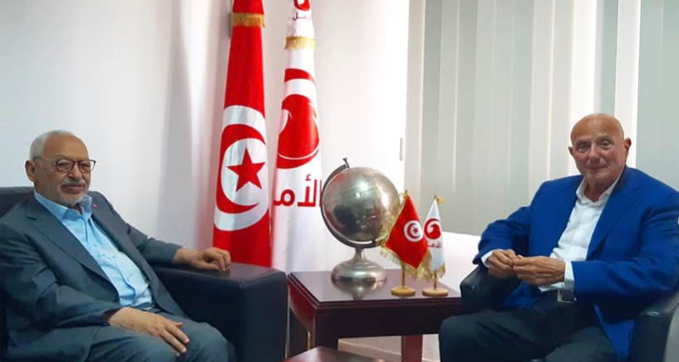 فحوى لقاء راشد الغنوشي ونجيب الشابي