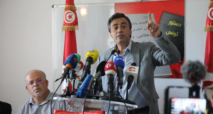  جوهر بن مبارك:  جبهة الخلاص متمسكة بدستور 2014 ولن تعترف بغيره