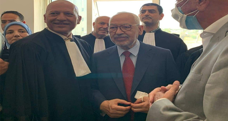 النهضة: حزب يساري متطرّف وراء وقوف الغنوشي أمام القضاء
