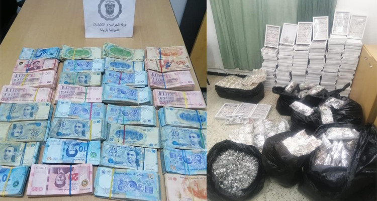الحرس الديواني يحجز بضائع مهربة بقيمة 469 ألف دينار