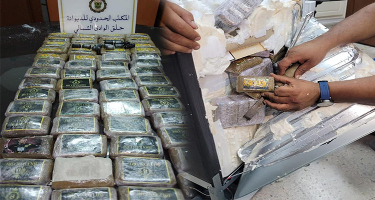 حلق الوادي: حجز 60 صفيحة ''زطلة'' و11 كبسولة كوكايين داخل ثلاجة  على متن شاحنة
