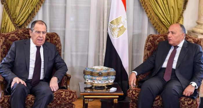 وزير الخارجية الروسي يصل الى القاهرة في زيارة رسمية