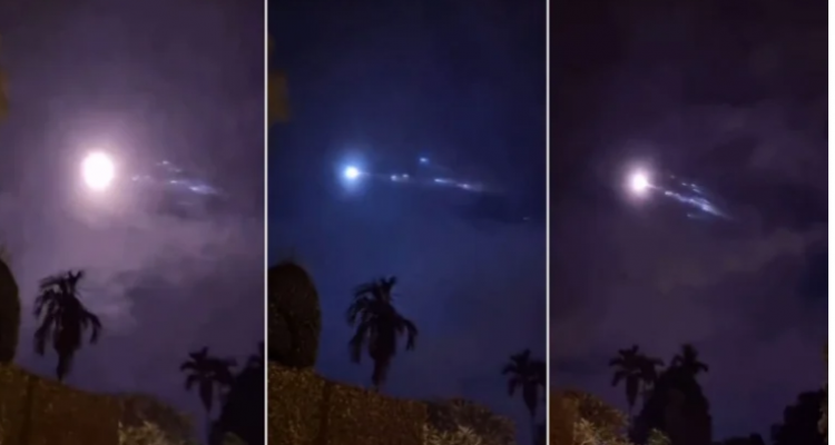 سقوط حطام الصاروخ الصيني شرق المحيط الهندي