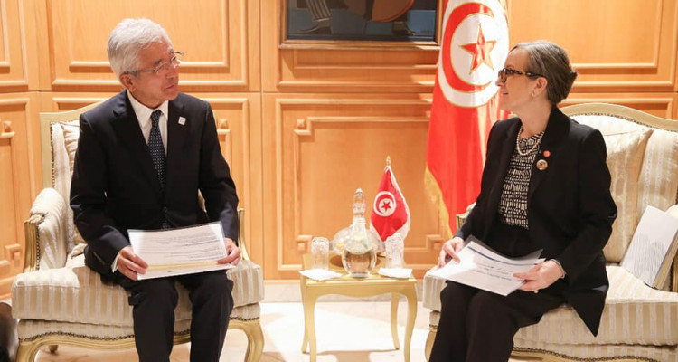 رئيس الوكالة اليابانية للتعاون الدولي يؤكد عزم المنظمة على مواصلة العمل مع تونس