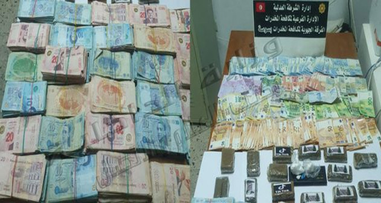 قصيبة المديوني:  القبض على تاجر مخدّرات بحوزته ''كوكايين'' و''زطلة ''