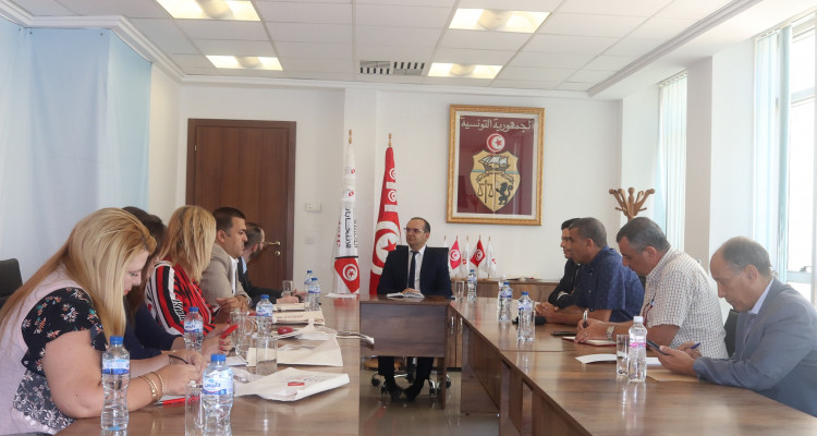 بوعسكر يستقبل وفدا عن منظمة الدفاع عن المعتقدات والمقدسات ومناهضة  التطرّف