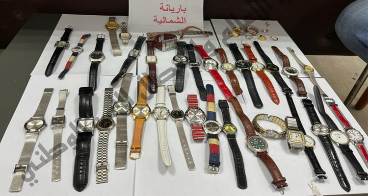 سكرة: رجل وإمرأة يستوليان على ساعات يدوية ومصوغ بقيمة 100 ألف دينار