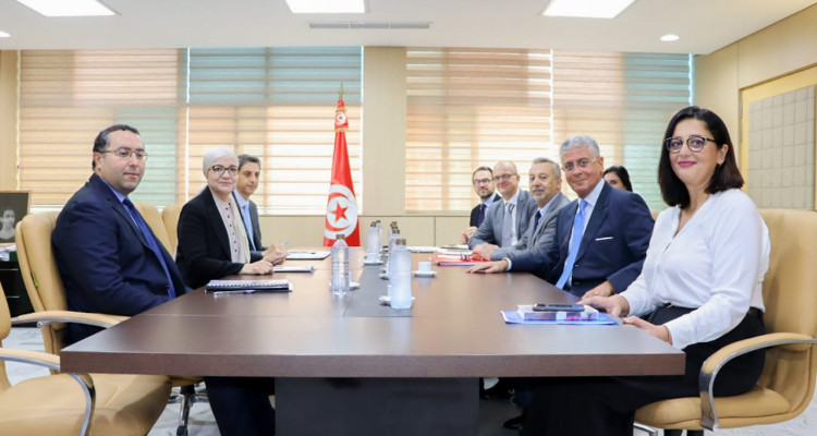 وزيرة العدل تستقبل نائب رئيس مجموعة البنك الدولي لشؤون منطقة الشرق الأوسط وشمال افريقيا