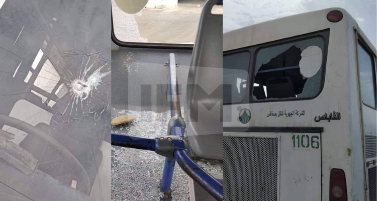 صفاقس: مجموعة من التلاميذ والشبّان يتعمّدون رشق حافلتين بالحجارة