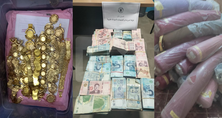 نابل:  حجز كميات من البضائع المهربة بقيمة تناهز المليار