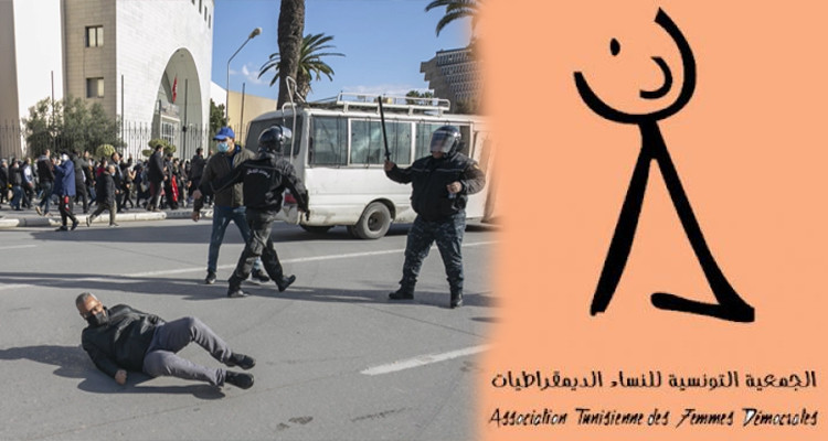 جمعية النساء الديمقراطيات تحمّل الحكومة مسؤولية تدهور وضعية الحريات في تونس