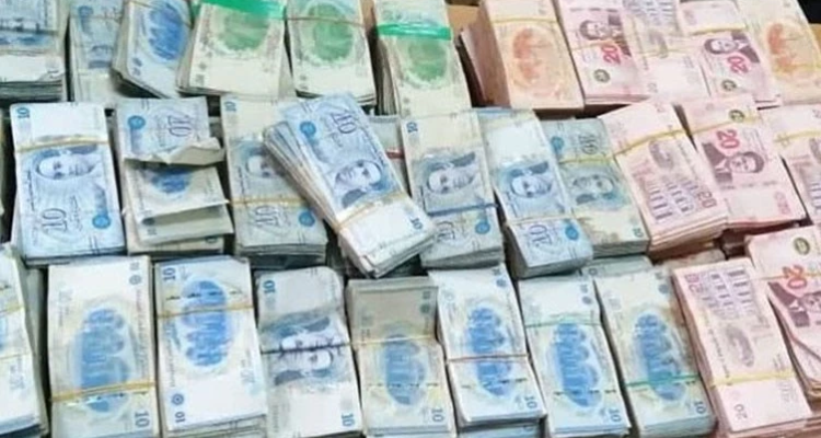 سيدي بوزيد: حجز 25 ألف دينار لدى شخصين