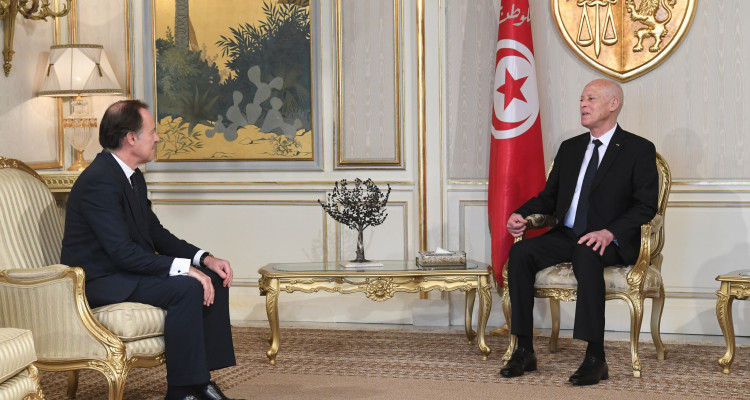 رئيس الجمهورية يستقبل سفير اسبانيا بتونس