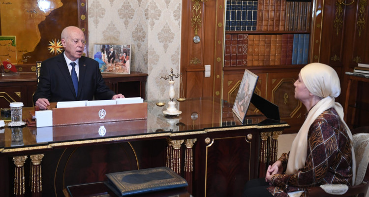 خلال لقائه وزيرة العدل: سعيّد يشدّد على ضرورة تطبيق القانون على الجميع