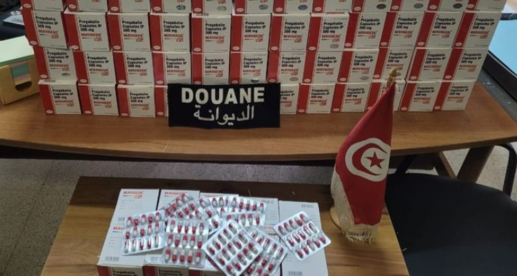 مدنين: الحرس الديواني يحبط محاولة تهريب 37 ألف حبة دواء مخدر