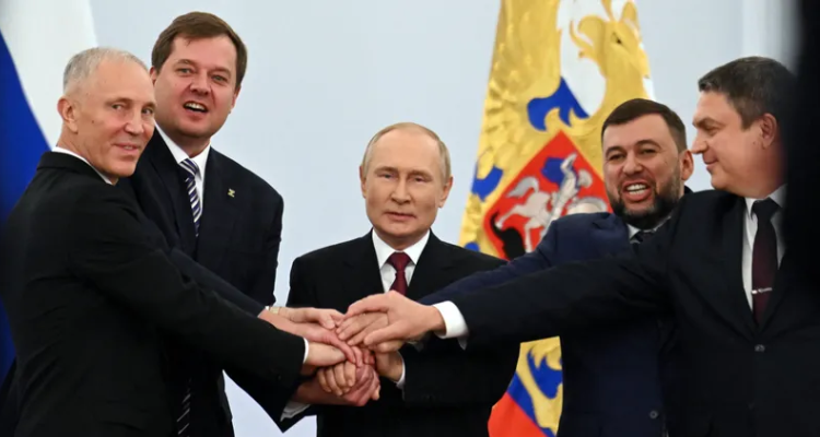 البرلمان الروسي يصادق على قانون ضمّ المناطق الأوكرانية