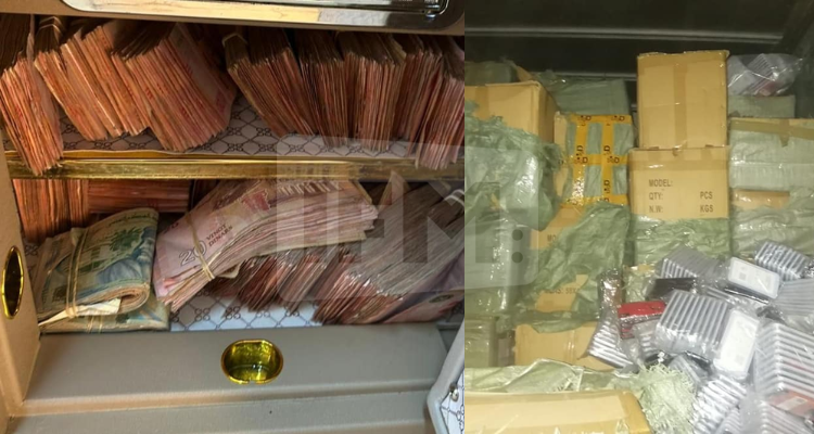 الحرس الديواني يحجز كميات من البضائع المهربة بقيمة أكثر من نصف مليار