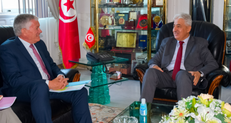 السفير الفرنسي يؤكد استعداد بلاده لتوسيع التعاون العسكري مع تونس