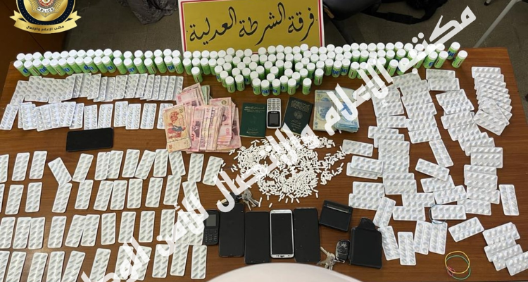 سليمان: حجز أكثر من 5500 قرص مخدّر مخفية بسيارة