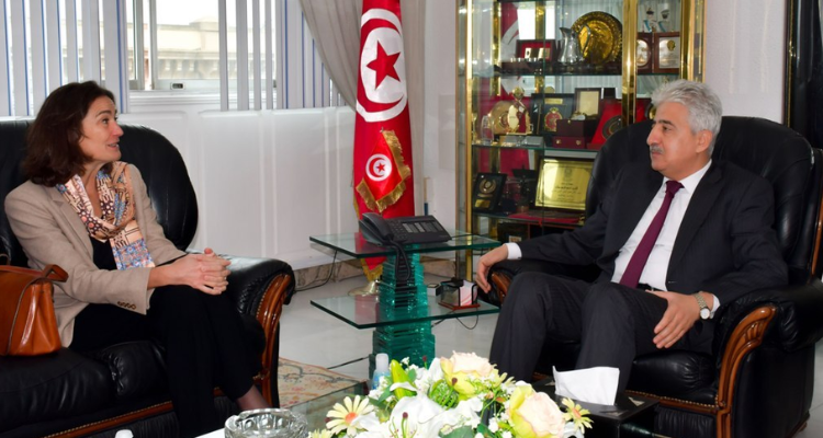 التعاون العسكري محور لقاء وزير الدفاع وسفيرة هولندا بتونس