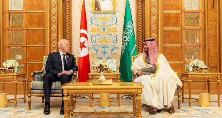 سعيّد يتباحث مع الامير محمد بن سلمان سبل تعزيز العلاقات بين تونس والسعودية