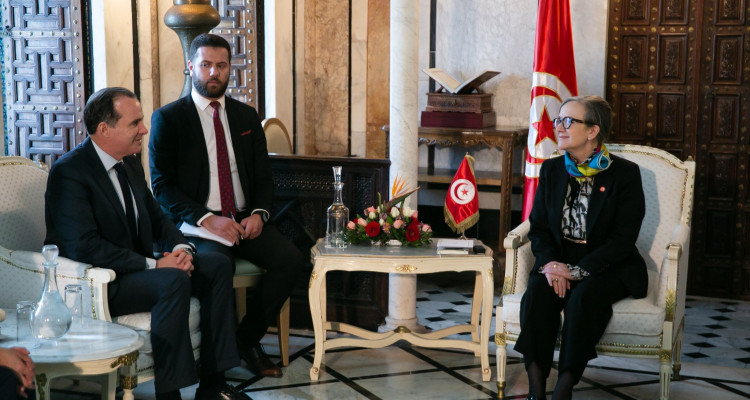 خلال لقائها بممثل مجلس الأمن الأمريكي: بودن تستعرض آخر الاستعدادات  للانتخابات التشريعية