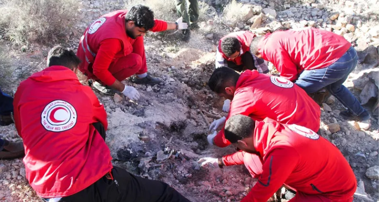 اكتشاف مقبرة جماعية لضحايا ''داعش''في ليبيا