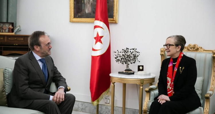 رئيسة الحكومة تدعو الشركات البلجيكية إلى الإستثمار في تونس