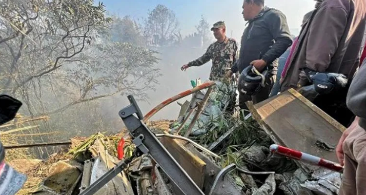 الاعلان عن عدد ضحايا الطائرة المنكوبة  بنيبال