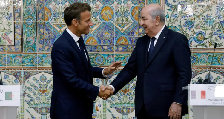 ماكرون: لن أطلب من الجزائر ''الصفح'' عن فترة الاستعمار