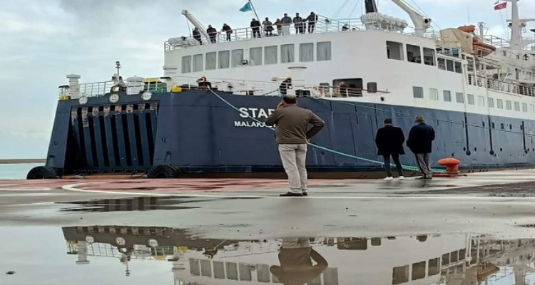    وصول أول رحلة بحرية للمسافرين من ميناء طرابلس بليبيا الى ميناء جرجيس